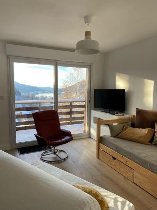 F3 Superbe Vue Lac, Grand Balcon, Ambiance Nature Gerardmer Exterior photo