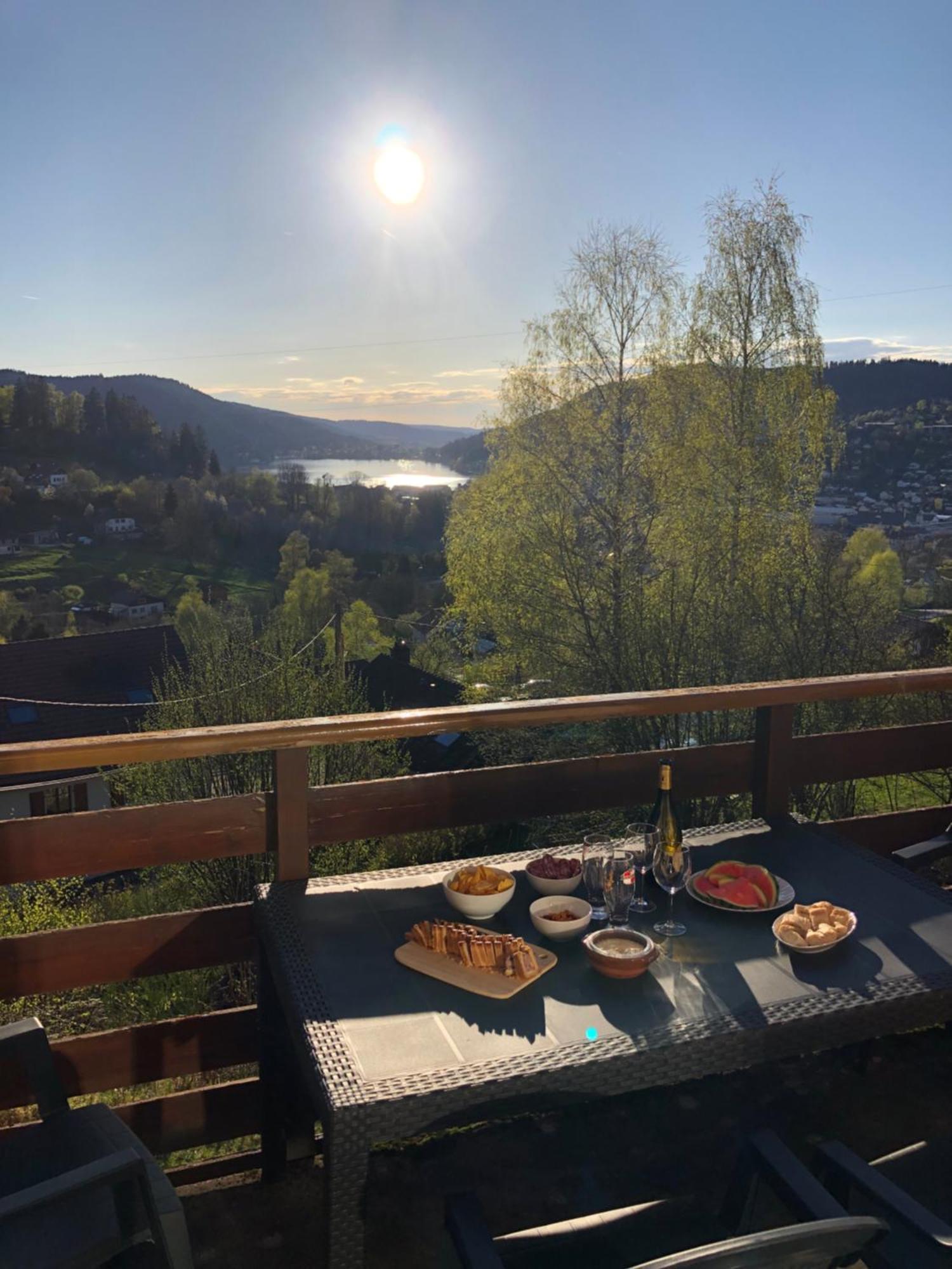 F3 Superbe Vue Lac, Grand Balcon, Ambiance Nature Gerardmer Exterior photo